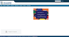 Desktop Screenshot of pflaumer.com