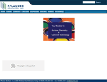 Tablet Screenshot of pflaumer.com